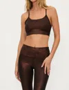 Beach Riot Tayler High Waist Legging In Brown In Brown