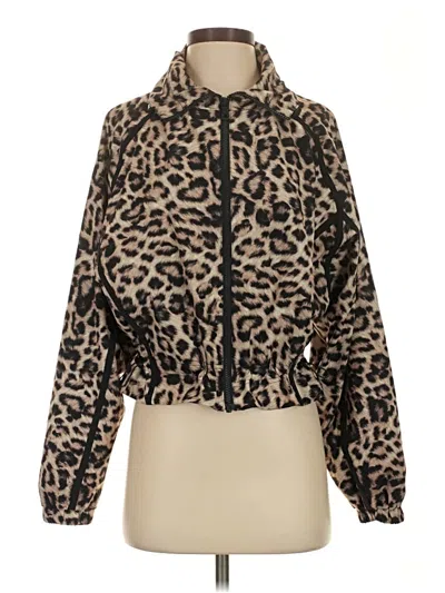 Pre-owned Beach Riot Jacket In Brown