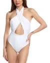 Beach Riot Jessica One-piece Swimsuit In White