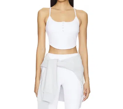 BEACH RIOT JOELLE TOP IN WHITE