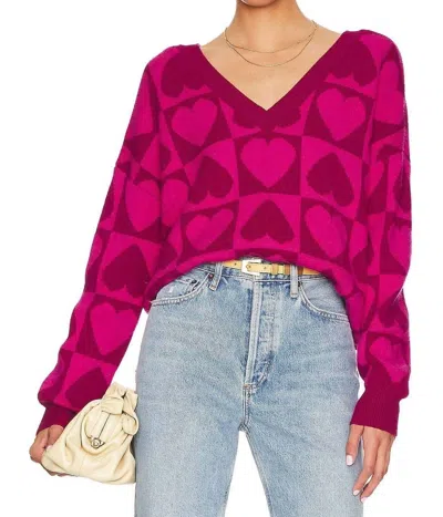 BEACH RIOT JOEY SWEATER IN SWEETHEART