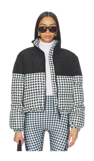 Beach Riot Jojo Puffer In Black