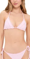 Beach Riot Julie Top Pink Sands In Pink Sands