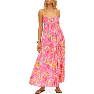 Beach Riot Juliette Floral Sundress In Pink