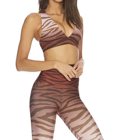 Beach Riot Jungle Piper Legging In Rust In Brown