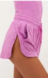 Beach Riot Kiara Cover-up Shorts In Multi