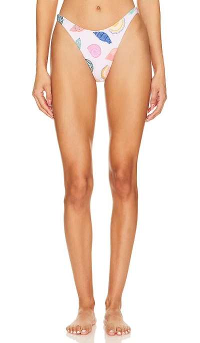 Beach Riot Kaylin High-leg Bottom In Crystal Jewel In Multi