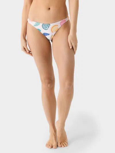 Beach Riot Chloe Bikini Bottom In Abstract Shapes In Multi