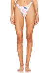 Beach Riot Kaylin High-leg Bottom In Crystal Jewel In Multi
