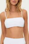 Beach Riot X Revolve Camilla Bikini Top In White