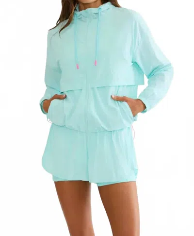 Beach Riot Kerrigan Jacket In Misty In Beige