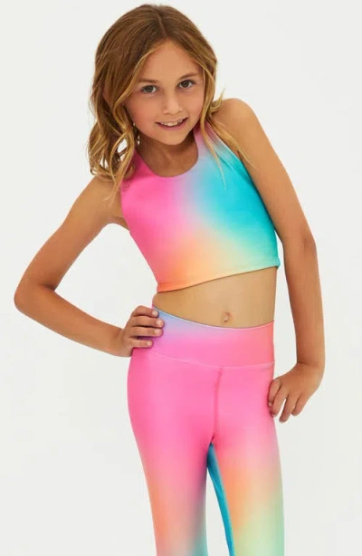 Beach Riot Kids' Little Clementine Sports Bra In Multi