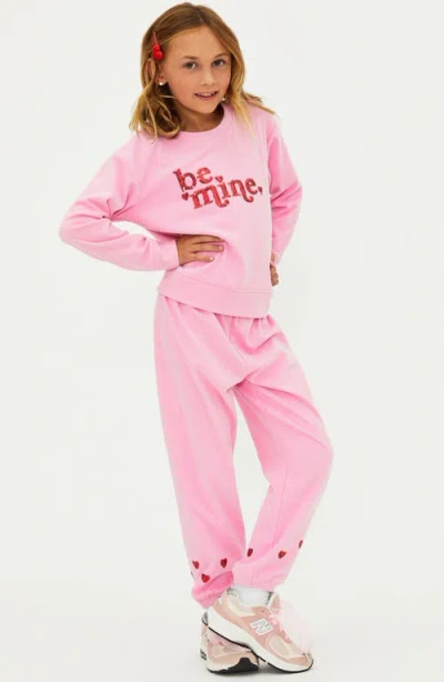 Beach Riot Kids' Little Georgie Sweatpants In Pink