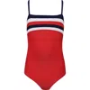 Beach Riot Kids' Little Jessa One-piece Swimsuit In Red