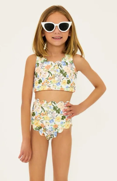 BEACH RIOT BEACH RIOT KIDS' LITTLE MADISON TWO-PIECE SWIMSUIT