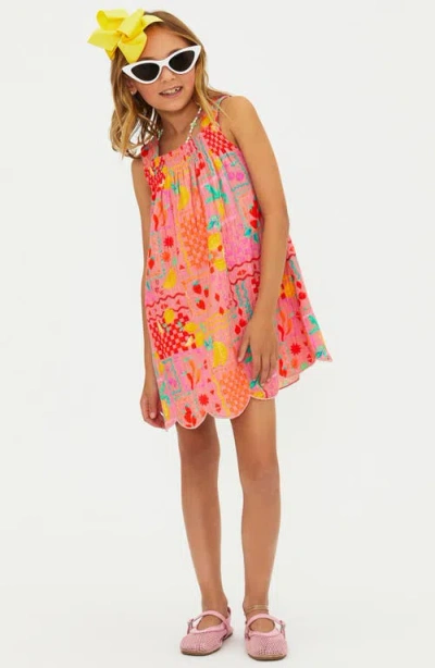 Beach Riot Kids' Little Selma Swing Dress In Multi