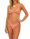 Beach Riot Roxie Bikini Bottom In Soleil Crochet In Multi