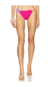 Beach Riot Kimora Bikini Bottom In Coral Bay Colorblock