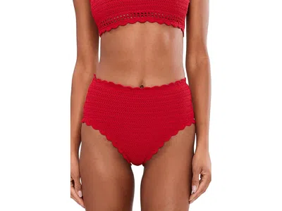 Beach Riot Kirby Bottoms In Red