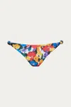 Beach Riot Knotty Bottom In Buttercup Floral In Multi