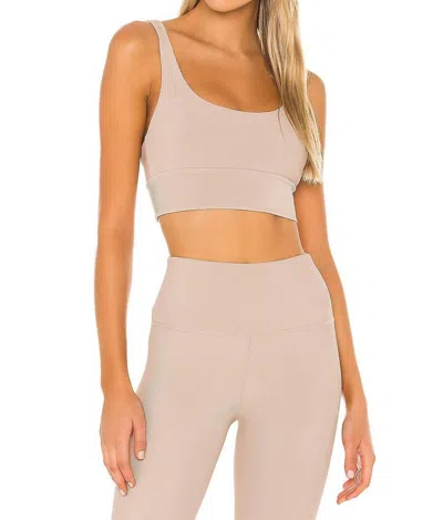 Beach Riot Leah Top In Taupe