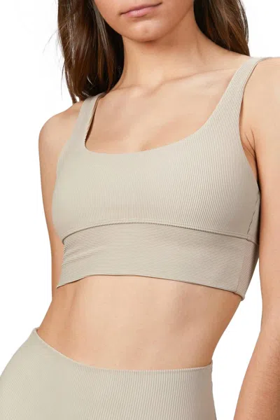BEACH RIOT LEAH TOP IN TAUPE