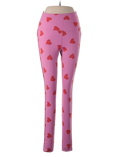 Pre-owned Beach Riot Leggings In Pink