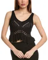 Shop Beach Riot Leigh Top In Black