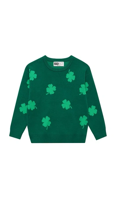 Beach Riot Little Callie Sweater In Green