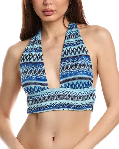 Beach Riot Louise Bikini Top In Multi