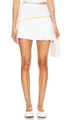 Beach Riot Pleated Skort In 白沙色
