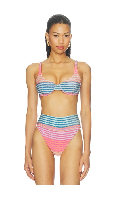 Beach Riot Lulu Top In Multi