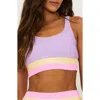 Beach Riot Mackenzie Bikini Top In Sublime