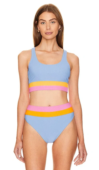 Beach Riot Mackenzie Top In Daydreamer Colorblock