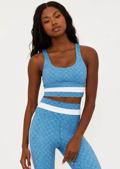 Beach Riot Mackenzine Top In Blue