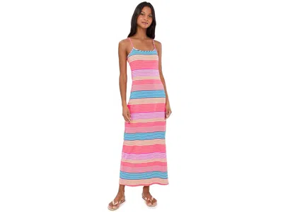 Beach Riot Malie Dress Women's Dress Vibrant Volley Stripe: Lg In Multi