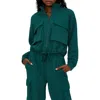 Beach Riot Maren Quilted Jacket In Green