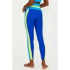 Beach Riot Mariella Colorblock Rib Leggings In Riviera Colorblock