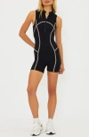 Beach Riot Marix Sleeveless Romper In Multi