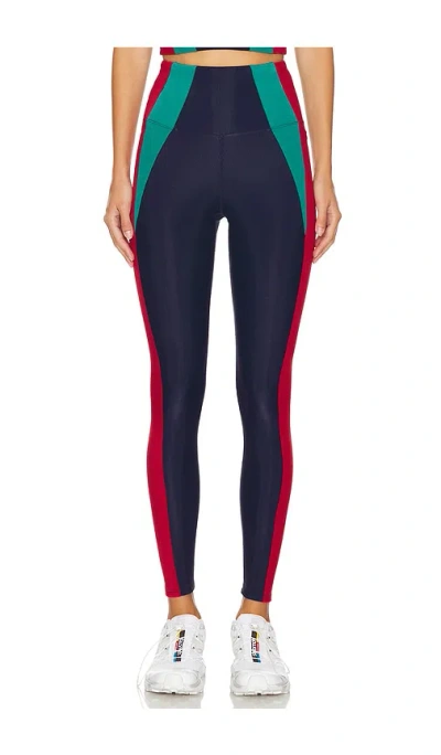 Beach Riot Marty Legging In Ultramarine Colorblock