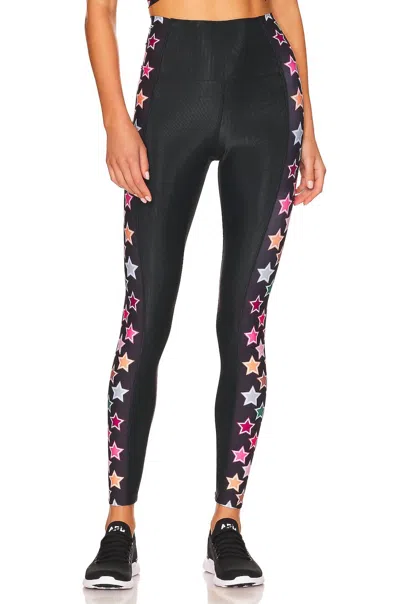 Beach Riot Megan Legging In Fantasy Star In Black