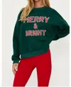 Beach Riot Deven Graphic Crewneck Sweatshirt In Gold