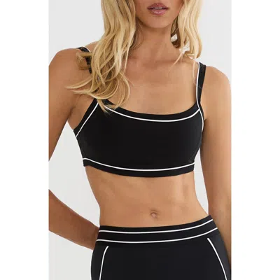 Beach Riot Milo Sports Bra In Black