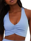 Beach Riot Mindy Sports Bra In Seashore Two Tone