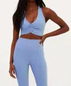 Beach Riot Mindy Sports Bra In Light Blue In Blue