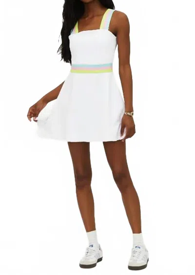 Beach Riot Miriam Dress In Rose Blush In White