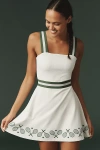 Beach Riot Miriam Tennis Mini Dress In White