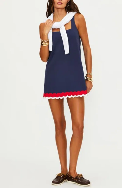 Beach Riot Mischa Colorblock Cover-up Minidress In Multi
