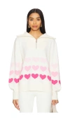 Beach Riot Monterey Full Of Heart Knit Sweater In Full Of Heart