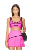 Beach Riot Moxie Sports Bra In Radiant Orchid